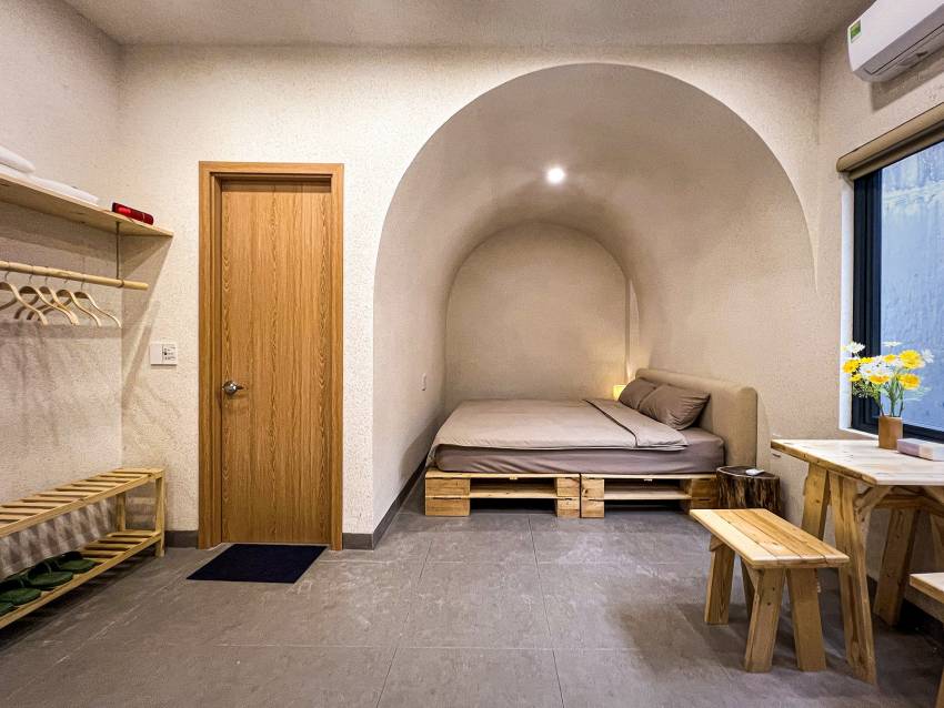 Không gian phòng ngủ Homestay Lều Vịt